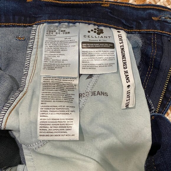 Authentic Levi's Red Tab LEJ Engineered Stretch Women's Jeans – W26 L26 - Picture 11 of 14